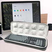 Husă EVA pentru Logitech Mx Geantă de depozitare pentru tastatură mecanică fără fir, rezistentă la șocuri, portabilă, de transport pentru transport