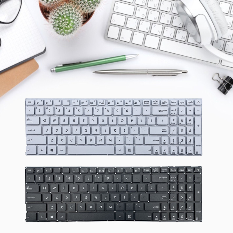 594F US Black Noua tastatură engleză pentru laptop înlocuiește pentru ASUS X540 X540L X540LJ X540CA X540SA X540LA/SC X580 US Layout Keyboard