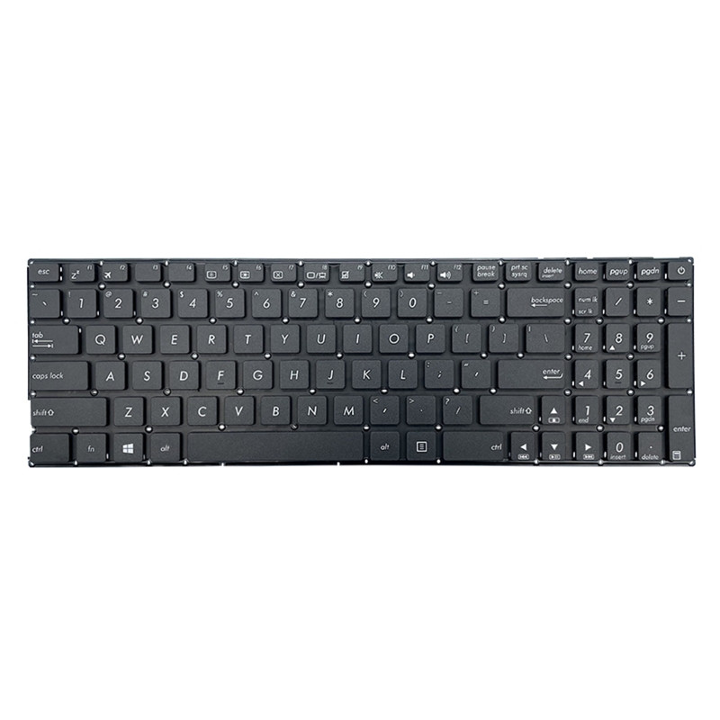 594F US Black Noua tastatură engleză pentru laptop înlocuiește pentru ASUS X540 X540L X540LJ X540CA X540SA X540LA/SC X580 US Layout Keyboard