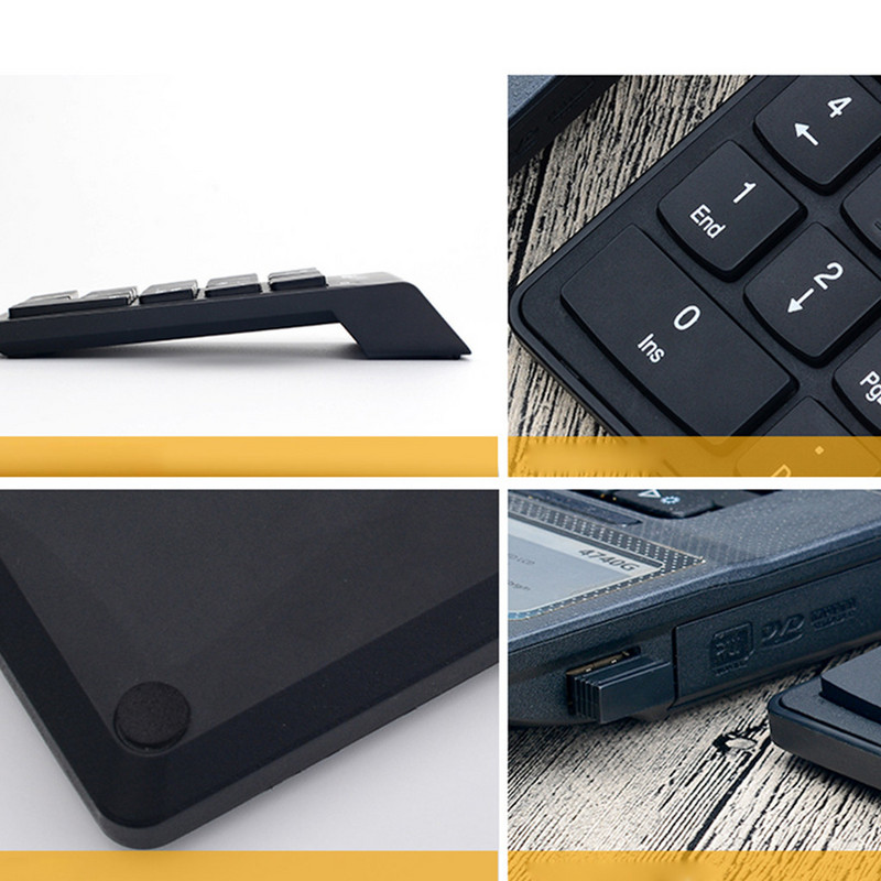 Wireless 2.4G Mini USB 18 taste Tastatură numerică Tastatură numerică pentru PC Laptop