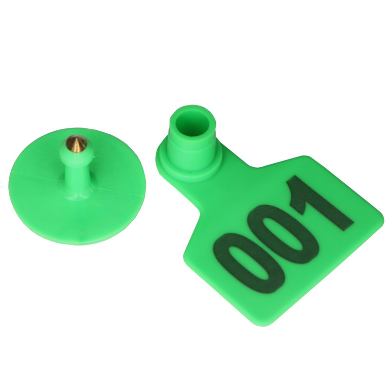 20 de bucăți numere consecutive etichete pentru urechi de porc portocaliu albastru verde galben cercei animale de fermă carnet de identificare digitală pentru animale