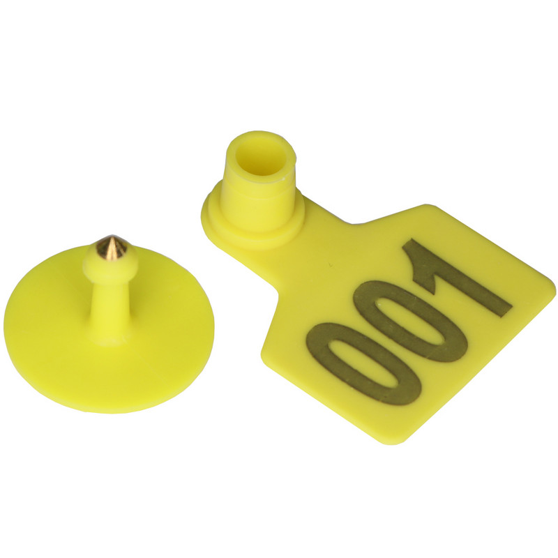 20 de bucăți numere consecutive etichete pentru urechi de porc portocaliu albastru verde galben cercei animale de fermă carnet de identificare digitală pentru animale