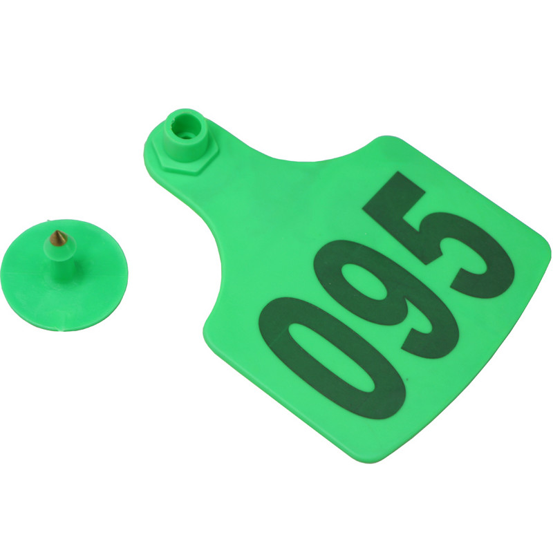 7.5x10CM različiti, ali uzastopni brojevi set stočjih ušnih pločica naljepnica s farmskim životinjama označbe za stoku Označavanje identifikacijske kartice