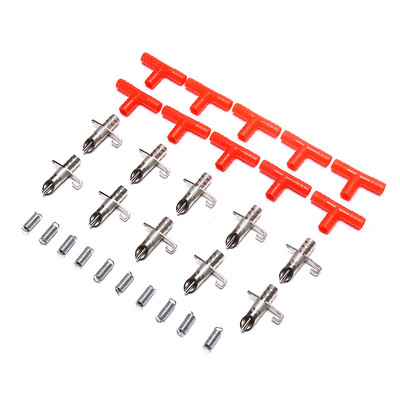 10 komplekti lemmikloomatarvete automaatne jänese nibu veesöötja joodik lemmiklooma jänesele