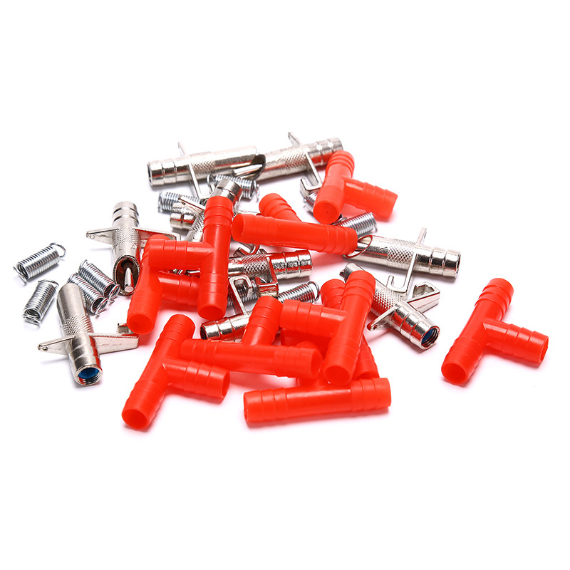 10 komplekti lemmikloomatarvete automaatne jänese nibu veesöötja joodik lemmiklooma jänesele