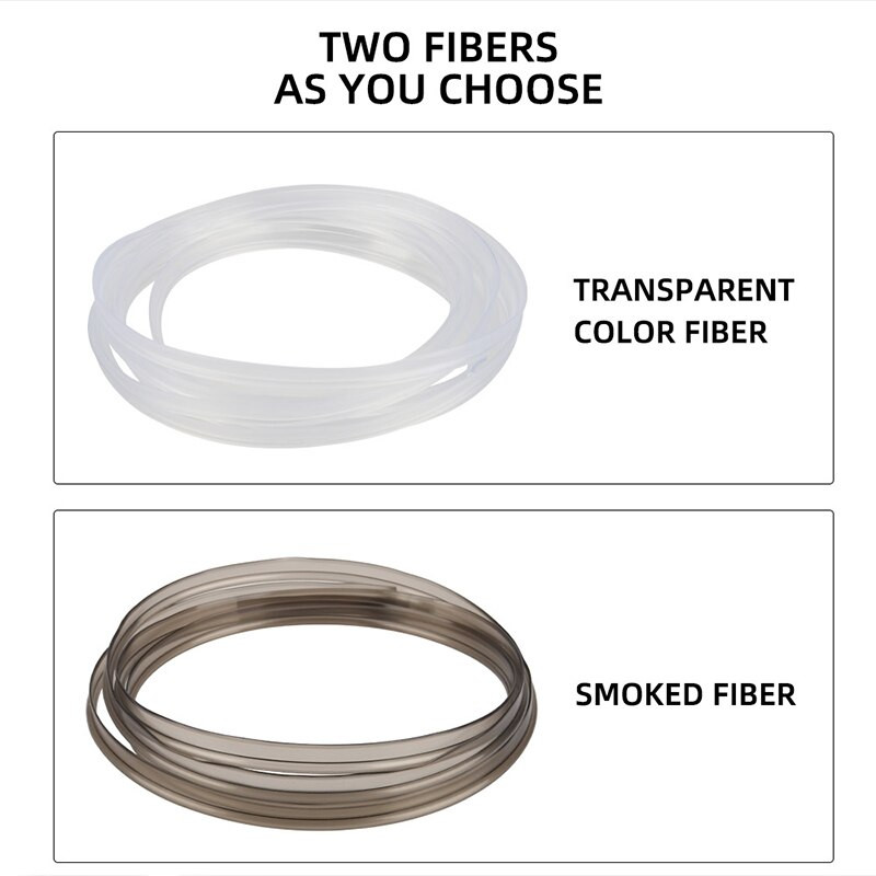 Lumini interioare auto 1 în 1 Lumini decorative pentru atmosferă Benzi LED neon RGB Lumini cu fibră optică USB Lumini ambientale auto