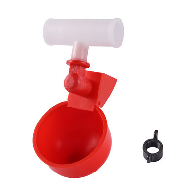 Adăpătoriu automat pentru căni de apă pentru pui cu ID 20/25mm Kit tee Kit bol Kit fermă Coop pentru păsări Hrănitor cu apă potabilă pentru pui