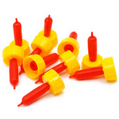 5Pcs Lamb Puppy Bradavica Plastic Connect with Sprite Coca Cola Boca Mlijeko Piće Meka gumena duda Duda Hranjenje siročadi