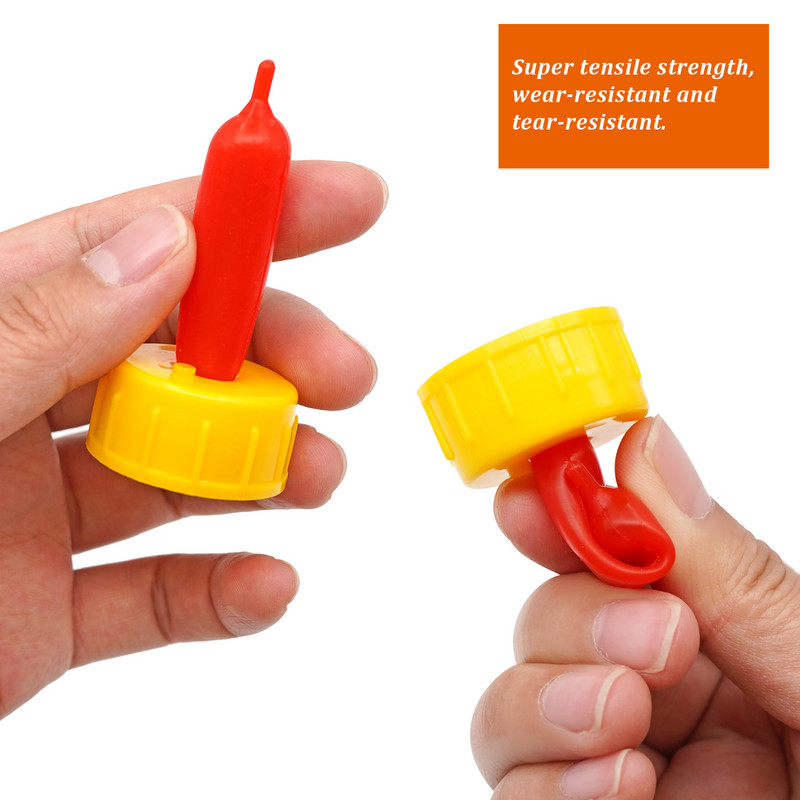 5Pcs Lamb Puppy Bradavica Plastic Connect with Sprite Coca Cola Boca Mlijeko Piće Meka gumena duda Duda Hranjenje siročadi