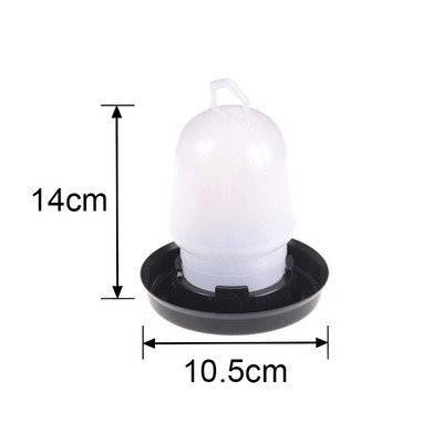 Small Chicken Waterer Automatic 300ML Chick Drinker Parrot Drinking Bowl Water Feeder Home Poultry Water Drinking Cup For Birds