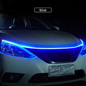 Scan Starting LED Light Hood Car Strip Auto Motor Hood Οδηγός Διακοσμητικό φωτιστικό περιβάλλοντος 12v Τροποποιημένο φως ημέρας αυτοκινήτου