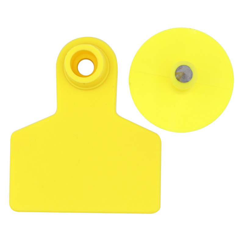 100 bucăți etichetă de porc fără cuvântul cercei cu cap de cupru 7 culori carte de identificare animale de fermă consumabile pentru marca de identitate a animalelor