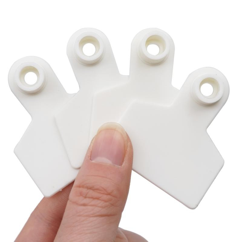 100 bucăți etichetă de porc fără cuvântul cercei cu cap de cupru 7 culori carte de identificare animale de fermă consumabile pentru marca de identitate a animalelor