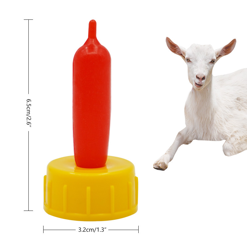 5 db juhtej ivóbimbó, bárány kecske puha gumi mellbimbó cumi etető csavaros Sprite kólás palack szerszámok, kisállat kölyök etetés