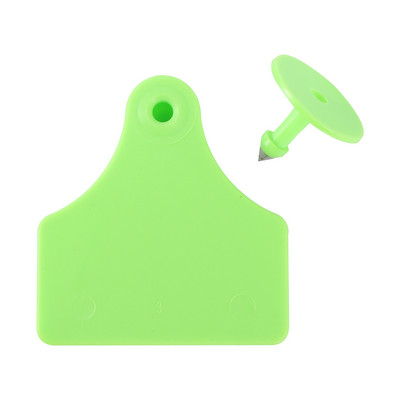 5 seturi de etichete pentru urechi de bovine din TPU de înaltă calitate și cercei cu cap rotund fără cuvinte, card de identificare pentru animale de fermă, provizii pentru animale