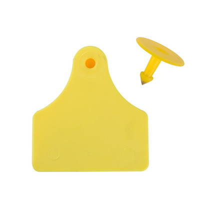 5 seturi de etichete pentru urechi de bovine din TPU de înaltă calitate și cercei cu cap rotund fără cuvinte, card de identificare pentru animale de fermă, provizii pentru animale