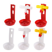 Coloane din oțel pentru pui, ceașcă pentru băut, ceașcă suspendată, 360 de grade, prepeliță, pentru pui, mamelon, instrumente pentru hrănirea păsărilor de curte, 5 buc.