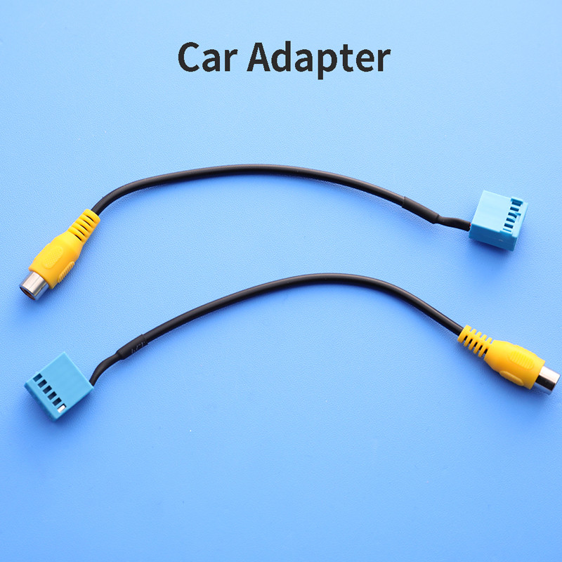 1PC automobilio galinio vaizdo kameros adapterio kabelio vaizdo jungtis, skirta PQ MIB RCA linijai