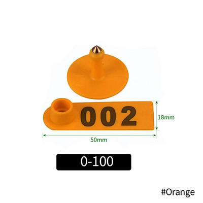 100 rinkinių Gyvuliai Galvijai Karvių ausų įsagų numeriai su žodžiais ausų įsagai Vario galvutės auskarai Ūkio gyvūnas Ausų įsagų replės segtukas