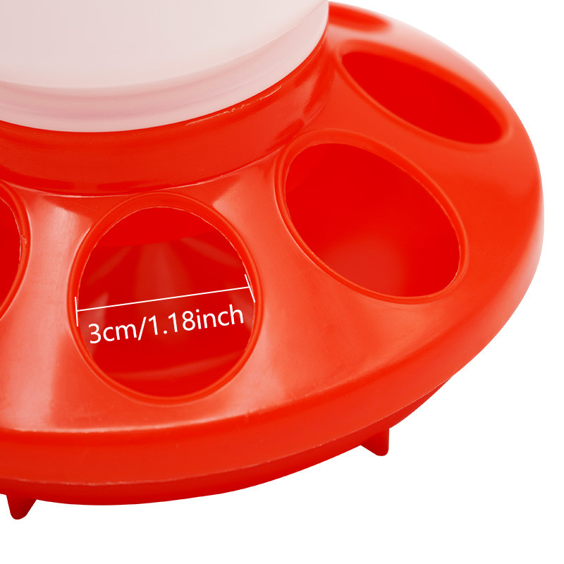 Găleată automată de hrănire pentru pui, păsări de curte, capacitate de 1 l, hrănitoare pentru porumbei pentru pui de prepeliță, instrumente de hrănire pentru animale de curte 1 buc.