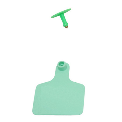 100 kom. Ušna markica za identifikaciju životinja Bez riječi Teleća ušna markica Primjena na svinju Govedo ovca Alati za hranjenje domaćih životinja 75 mm x 60 mm