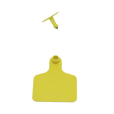 100 kom. Ušna markica za identifikaciju životinja Bez riječi Teleća ušna markica Primjena na svinju Govedo ovca Alati za hranjenje domaćih životinja 75 mm x 60 mm