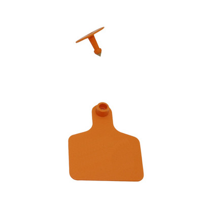 100 kom. Ušna markica za identifikaciju životinja Bez riječi Teleća ušna markica Primjena na svinju Govedo ovca Alati za hranjenje domaćih životinja 75 mm x 60 mm