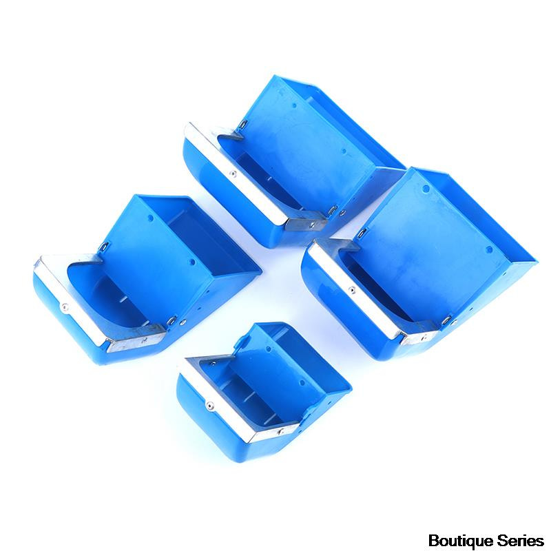 1PC Kutija za hranjenje zečeva Fina kutija Hopper Kavez za zečeve Plastična hranilica za male životinje Metalna bočna kutija za hranjenje Kavez za zečeve Alat za hranjenje žice