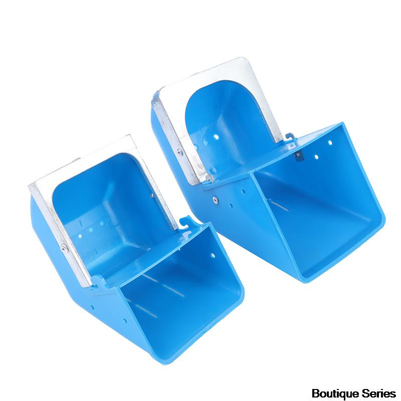 1PC Kutija za hranjenje zečeva Fina kutija Hopper Kavez za zečeve Plastična hranilica za male životinje Metalna bočna kutija za hranjenje Kavez za zečeve Alat za hranjenje žice