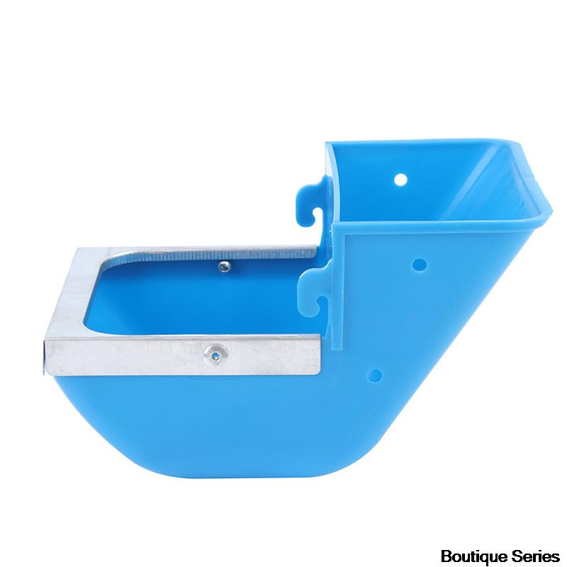 1PC Kutija za hranjenje zečeva Fina kutija Hopper Kavez za zečeve Plastična hranilica za male životinje Metalna bočna kutija za hranjenje Kavez za zečeve Alat za hranjenje žice