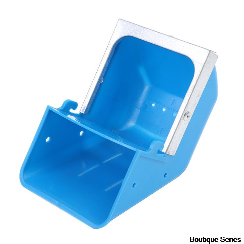 1PC Kutija za hranjenje zečeva Fina kutija Hopper Kavez za zečeve Plastična hranilica za male životinje Metalna bočna kutija za hranjenje Kavez za zečeve Alat za hranjenje žice