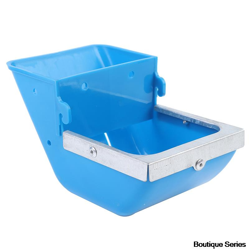 1PC Kutija za hranjenje zečeva Fina kutija Hopper Kavez za zečeve Plastična hranilica za male životinje Metalna bočna kutija za hranjenje Kavez za zečeve Alat za hranjenje žice