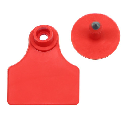 5 bucăți placă de etichetă pentru urechi de porc, fără cuvinte, etichetă goală de marcare cu cercei, 7 culori, card de identificare pentru animale de fermă