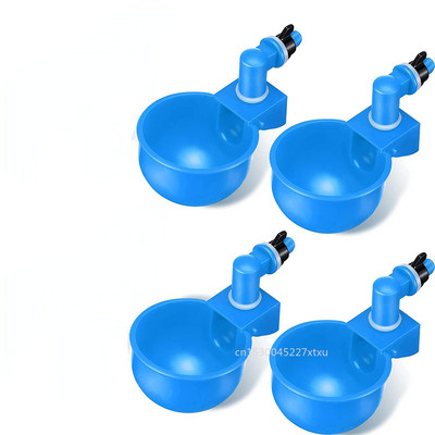 Automatiniai vištienos vandens puodelių dubenys ir girdyklos Plastikiniai naminiai paukščiai Naminių paukščių šėrimo įrankiai Lengvai montuojami ūkio priedai