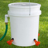 1 bucată ceașcă de băut pentru pui Băutor automat pentru pui Hrănitoare din plastic pentru păsări de curte cupe de băut Instalare ușoară cu șuruburi