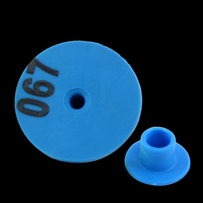 30 ΤΕΜ Ζωικά προμήθειες Πρόβατο κουνέλι Κατσίκι Γουρούνι Ετικέτες αυτιών με αριθμητική πληκτρολόγηση λέιζερ Χάλκινα σκουλαρίκια κεφαλής 6 έγχρωμη ταυτότητα