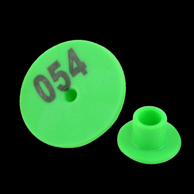 30 ΤΕΜ Ζωικά προμήθειες Πρόβατο κουνέλι Κατσίκι Γουρούνι Ετικέτες αυτιών με αριθμητική πληκτρολόγηση λέιζερ Χάλκινα σκουλαρίκια κεφαλής 6 έγχρωμη ταυτότητα