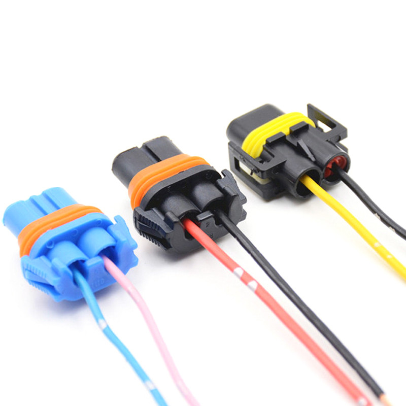 2 buc. Conector lampă far auto 9005 9006 H8 H11 881 priză cablaj