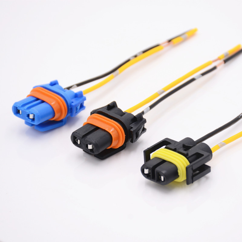 2 buc. Conector lampă far auto 9005 9006 H8 H11 881 priză cablaj