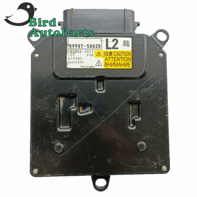 Autentic original folosit 89907-58020 L2 89908-58020 R2 Faruri LED Modul de control al driverului pentru Toyota 8990758020 8990858020