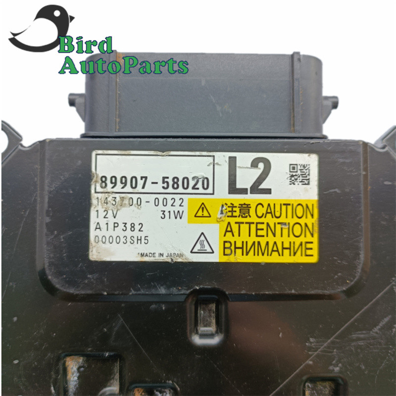 Autentic original folosit 89907-58020 L2 89908-58020 R2 Faruri LED Modul de control al driverului pentru Toyota 8990758020 8990858020