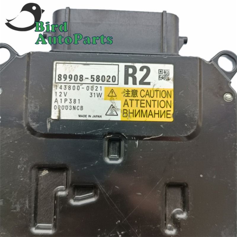 Autentic original folosit 89907-58020 L2 89908-58020 R2 Faruri LED Modul de control al driverului pentru Toyota 8990758020 8990858020