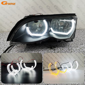 Pentru BMW E46 Coupe Cabriolet Sedan M3 1998 - 2005 Excelent Ultra Bright DTM M4 Style Kit Led Angel Eyes Inele Halo