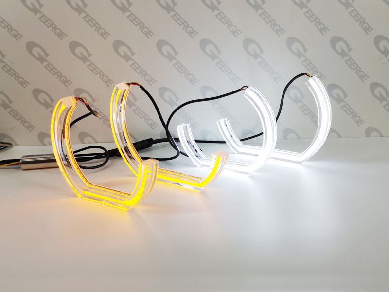 Pentru BMW E46 Coupe Cabriolet Sedan M3 1998 - 2005 Excelent Ultra Bright DTM M4 Style Kit Led Angel Eyes Inele Halo