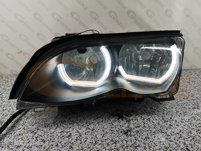 Pentru BMW E46 Coupe Cabriolet Sedan M3 1998 - 2005 Excelent Ultra Bright DTM M4 Style Kit Led Angel Eyes Inele Halo