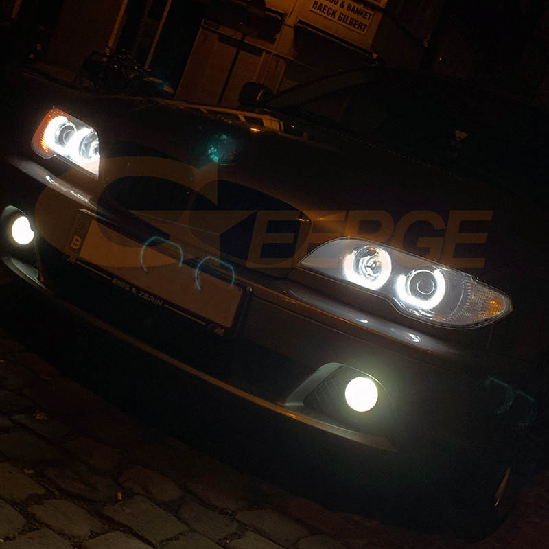 Pentru BMW E46 Coupe Cabriolet Sedan M3 1998 - 2005 Excelent Ultra Bright DTM M4 Style Kit Led Angel Eyes Inele Halo