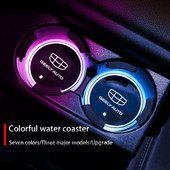 Világító autós pohár poháralátéttartó autós Led Atmosphere Light logós lámpa Geely Atlas Coolray Boyue NL3 Emgrand X7 EX7 SUV GT GC9-hez