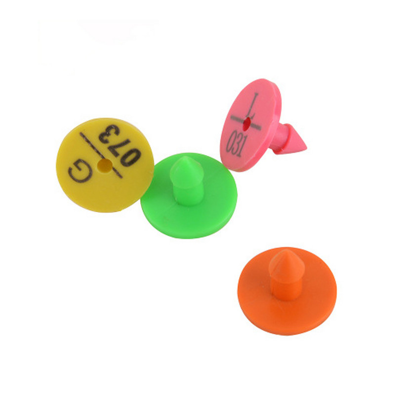 20 de bucăți etichetă de ureche de iepure, semne din plastic, cercei cu cap cu tastare cu laser, animale de fermă, vulpe, nurcă, câine, etichetă, card de identificare