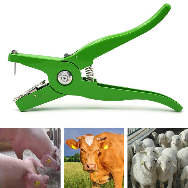 Gyvuliams skirtos ausų įsagų replės Universalus gyvuliams skirtas ausų įsagų aplikatorius, skirtas gyvuliams, galvijai, kiaulė, ožka, avis ėriukas, ausų įsagų įrankis
