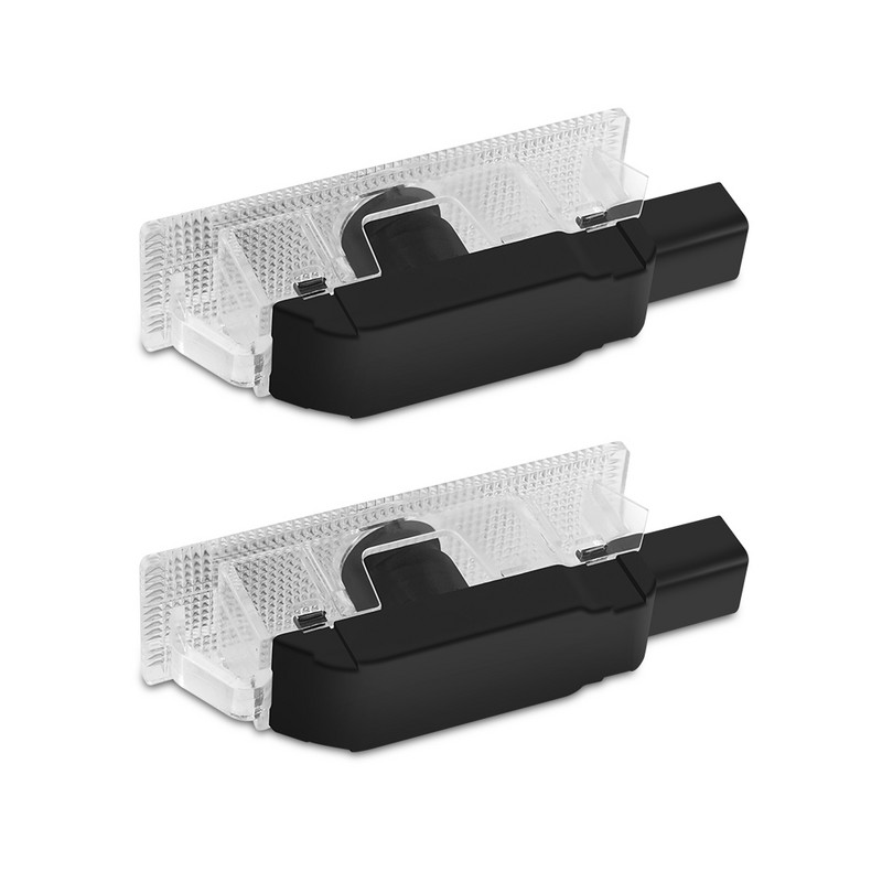 2 buc LED-uri cu laser pentru ușă auto Lumină Hellcat Logo pentru Dodge Challenger Charger Avenger Demon Hellcat Dodge Lumină de bun venit Lampă pentru picioare